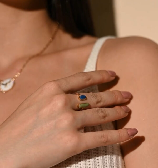 Anillo ajustable duo - Imagen 2